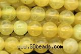 AGAT110 15 inches 4mm round fire agate beads