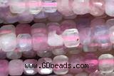 CUBE108 15 inches 2.5mm faceted cube tourmaline gemstone beads