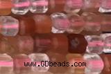 CUBE24 15 inches 3mm faceted cube quartz gemstone beads