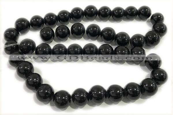 JADE17 15 inches 12mm round mashan jade gemstone beads