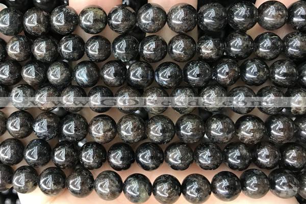 LABR02 15 inches 8mm round blue labradorite gemstone beads