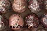 MJAS05 15 inches 8mm round Brazil red jasper gemstone beads