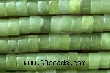 ROND121 15 inches 2*3mm heishi jade gemstone beads