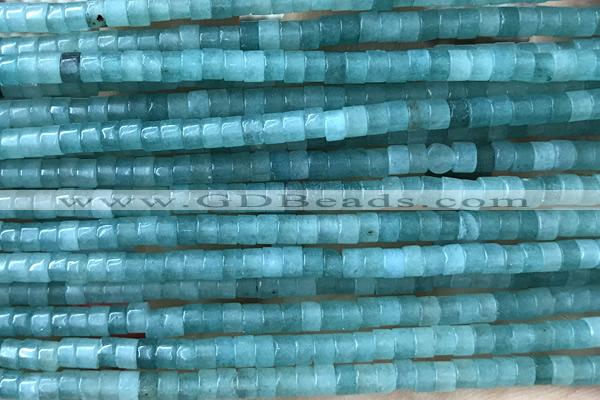 ROND123 15 inches 2*3mm heishi jade gemstone beads