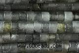 ROND127 15 inches 2*3mm heishi labradorite gemstone beads