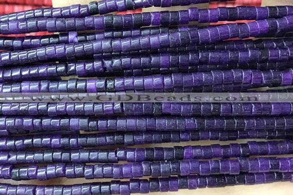 ROND129 15 inches 2*3mm heishi gemstone beads