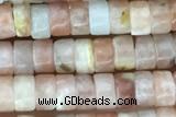 ROND19 15 inches 2*4mm heishi jade gemstone beads