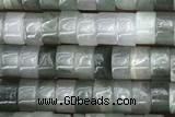 ROND34 15 inches 2*4mm heishi seaweed quartz gemstone beads