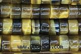 ROND59 15 inches 2*4mm heishi yellow tiger eye gemstone beads