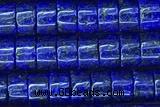 ROND64 15 inches 2*4mm heishi dyed lapis lazuli gemstone beads