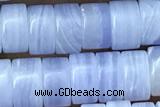 ROND74 15 inches 2*4mm heishi synthetic turquoise gemstone beads