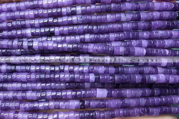 ROND91 15 inches 2*4mm heishi jade gemstone beads