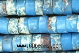 ROND97 15 inches 2*4mm heishi synthetic sea sediment jasper beads