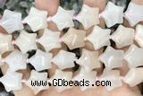 STAR03 15 inches 16mm star pink aventurine gemstone beads