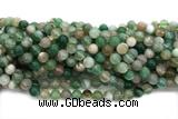 AGAT220 15 inches 10mm round green sakura agate gemstone beads