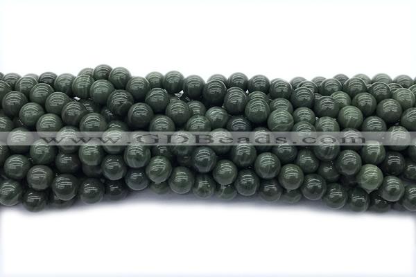 AGAT241 15 inches 8mm round agate gemstone beads