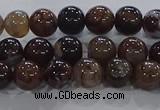 CAA1036 15.5 inches 6mm round dragon veins agate beads wholesale