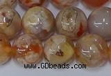 CAA1074 15.5 inches 12mm round sakura agate gemstone beads