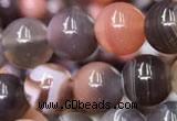 CAA1252 15.5 inches 8mm round Botswana agate beads wholesale