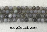 CAA1804 15.5 inches 12mm round banded agate gemstone beads