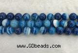 CAA1936 15.5 inches 16mm round banded agate gemstone beads