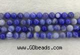 CAA1944 15.5 inches 12mm round banded agate gemstone beads