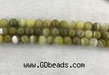 CAA1954 15.5 inches 12mm round banded agate gemstone beads