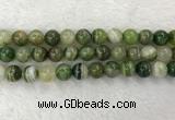 CAA1985 15.5 inches 14mm round banded agate gemstone beads