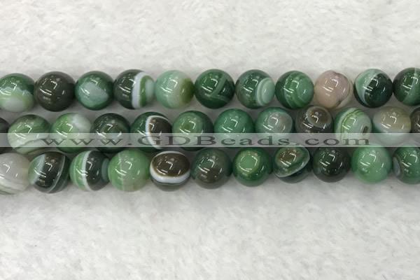 CAA1996 15.5 inches 16mm round banded agate gemstone beads