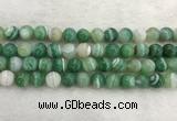 CAA2004 15.5 inches 12mm round banded agate gemstone beads