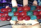 CAA2134 15.5 inches 13*18mm drum agate beads wholesale