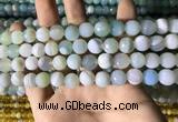 CAA2242 15.5 inches 10mm faceted round banded agate beads