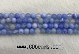 CAA2333 15.5 inches 8mm round banded agate gemstone beads