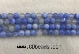 CAA2334 15.5 inches 10mm round banded agate gemstone beads