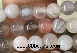 CAA2378 15.5 inches 4mm round Botswana agate beads wholesale