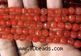 CAA3305 15 inches 6mm faceted round agate beads wholesale