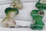 CAA3614 15.5 inches 18*25mm - 20*30mm bone sakura agate beads