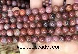 CAA3622 15.5 inches 8mm round Portuguese agate beads wholesale