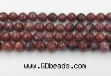 CAA3631 15.5 inches 10mm faceted round Portuguese agate beads