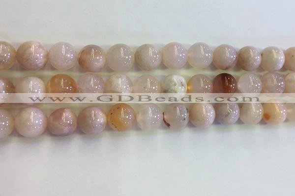 CAA3645 15.5 inches 10mm round sakura agate beads wholesale