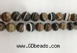 CAA3804 15.5 inches 16mm round line agate beads wholesale