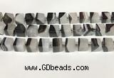 CAA4345 15.5 inches 14mm cube agate druzy geode beads wholesale