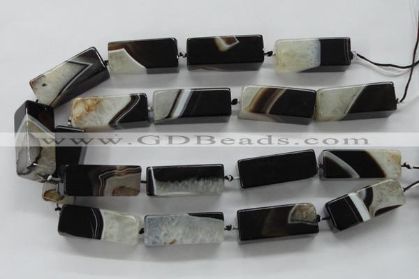 CAA441 15.5 inches 15*15*30mm cuboid agate druzy geode beads