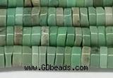 CAA4850 15.5 inches 2*4mm heishi grass agate beads wholesale