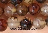 CAA5047 15.5 inches 6mm round dragon veins agate beads wholesale