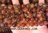 CAA5057 15.5 inches 10mm round dragon veins agate beads wholesale