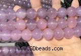 CAA5087 15.5 inches 18mm round purple agate beads wholesale