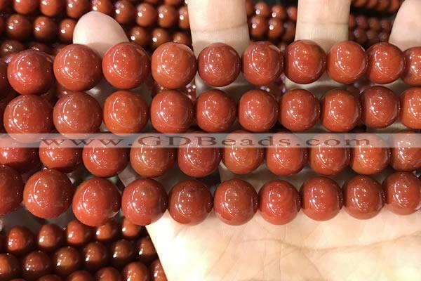 CAA5102 15.5 inches 12mm round red agate gemstone beads