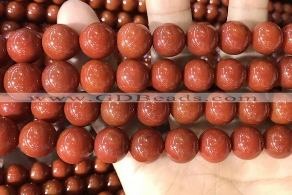 CAA5104 15.5 inches 16mm round red agate gemstone beads