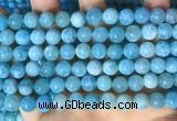 CAA5142 15.5 inches 8mm round dragon veins agate beads wholesale